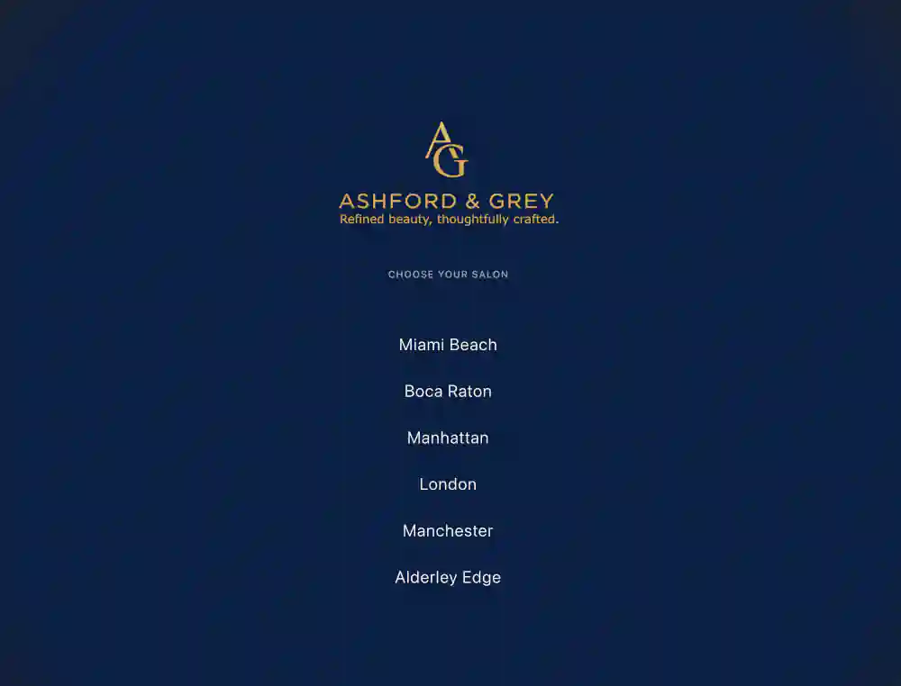 Ashford & Grey homepage